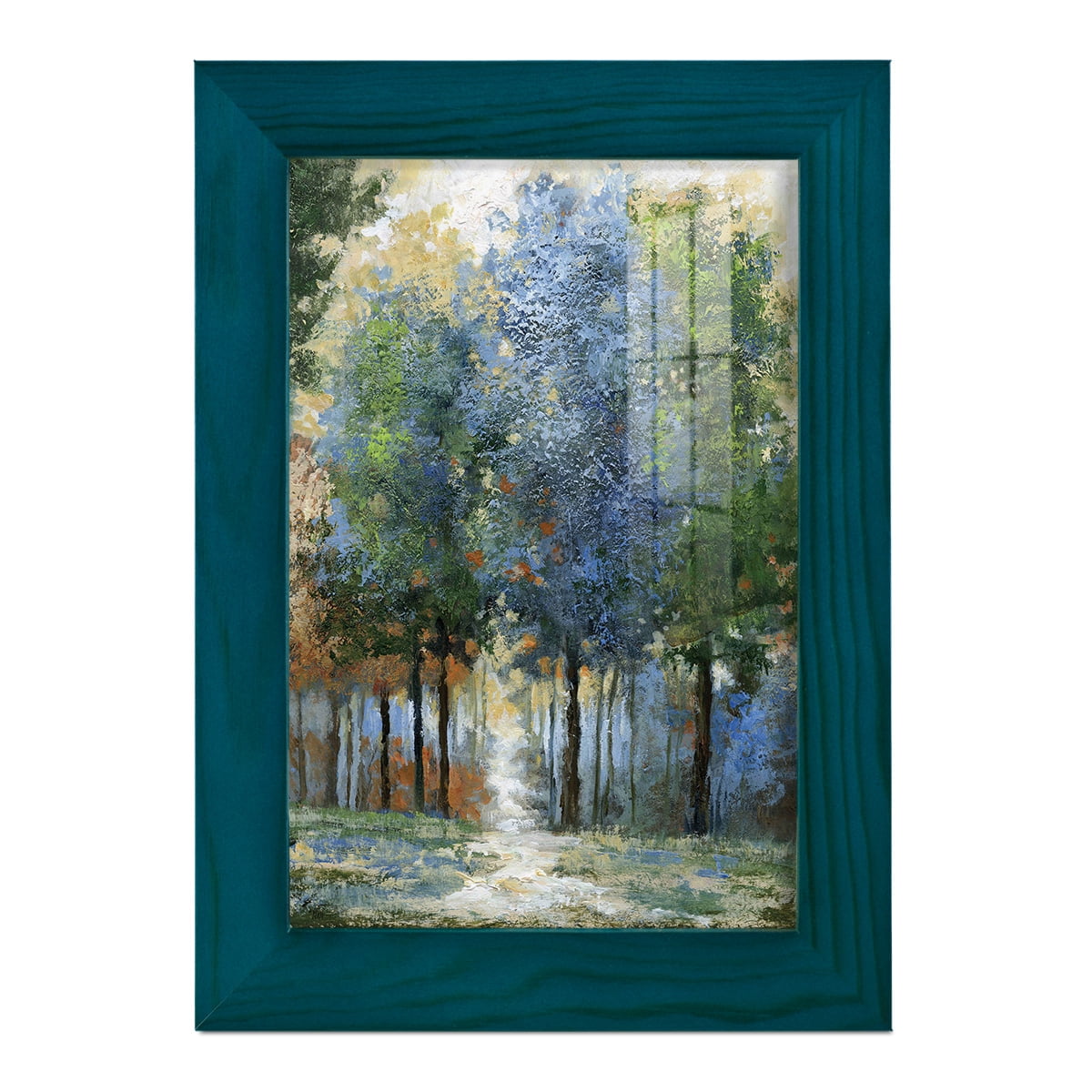 Afternoon Light -Framed Print w/glass-Ocean Blue