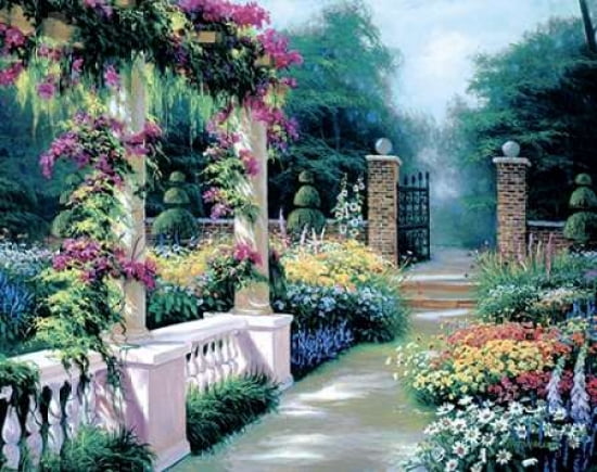 Afternoon Repose Canvas Art - Egidio Antonaccio (24 x 30)