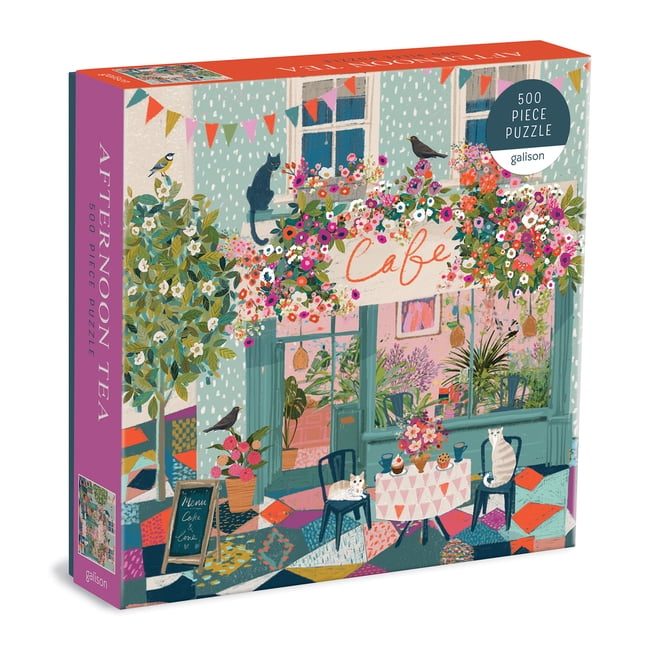 Blooming Streets 500 Piece Jigsaw Puzzle