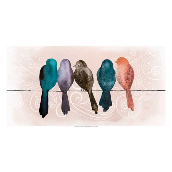 Afternoon Twitter II Poster Print - Grace Popp (24 x 13)