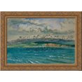 thumbnail image 1 of Afternoon in Spring, with South Wind, at Neuchatel 24x18 Gold Ornate Wood Framed Canvas Art by John Ruskin, 1 of 2