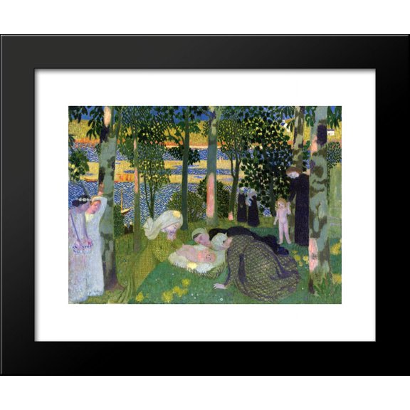 Afternoon in the Woods 20x24 Framed Art Print by Maurice Denis