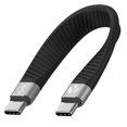 Afterplug Short USB4 Cable [40Gbps, 5 inch], 240W USBC to USB C