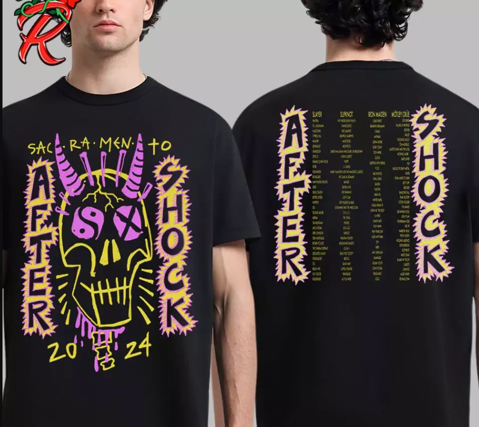 Aftershock Festival 2024 California Oct Magic 2 Side TShirt