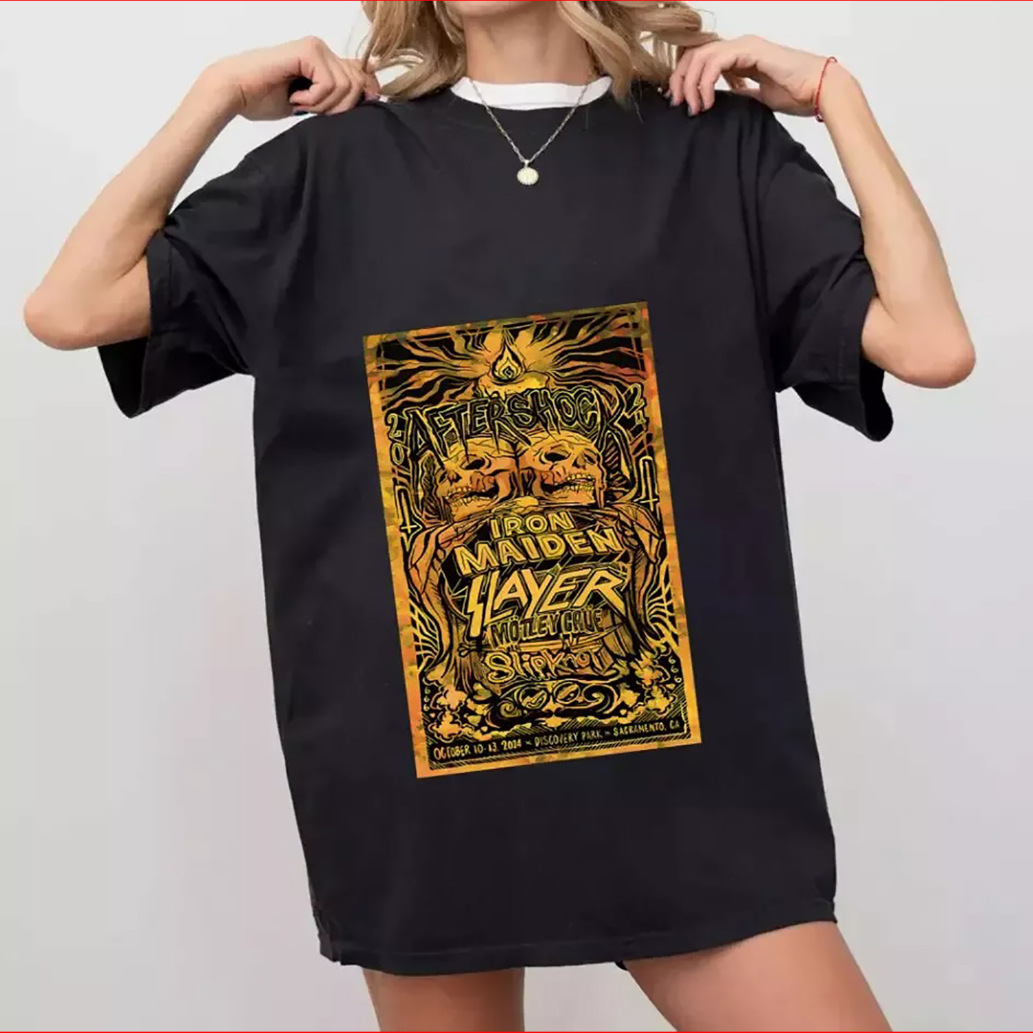 Aftershock Festival October 1013 2024 At Discovery Park In shirt L1110