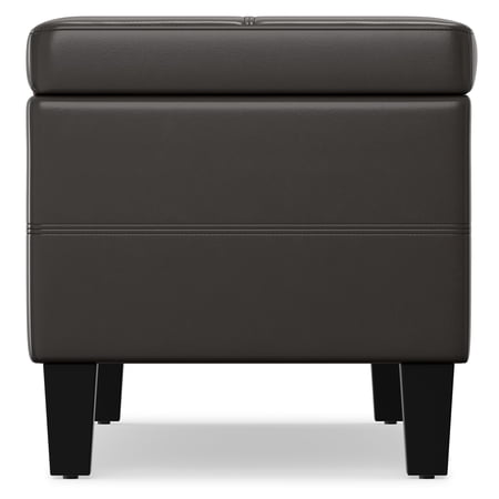 Afton - Storage Ottoman Bench - Tanners Brown