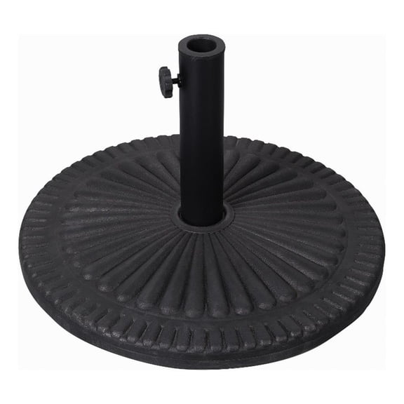 Afuera Living 19.25" Diameter Weatherproof Universal Cement Umbrella Base