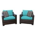 Afuera Living 2 Piece Wicker Patio Furniture Set 02b in Aruba