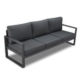thumbnail image 1 of Afuera Living Contemporary Outdoor Patio Sofa in Gray, 1 of 6