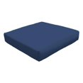 thumbnail image 1 of Afuera Living Cover for Ottoman Cushions 6 inches thick in Navy, 1 of 2