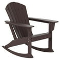 thumbnail image 1 of Afuera Living Modern Outdoor Poly Plastic Adirondack Rocking Chair, 1 of 7
