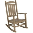 thumbnail image 1 of Afuera Living Traditional Classic Outdoor Porch Rocking Chair in Brown, 1 of 7