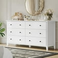 Afuhokles PreBuilt Tall Long Chest, 6 Drawers Dresser for Bedroom