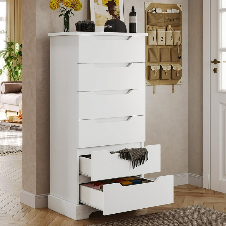 Afuhokles 6 Drawers Dressers Tall Chest of Drawers 47.2