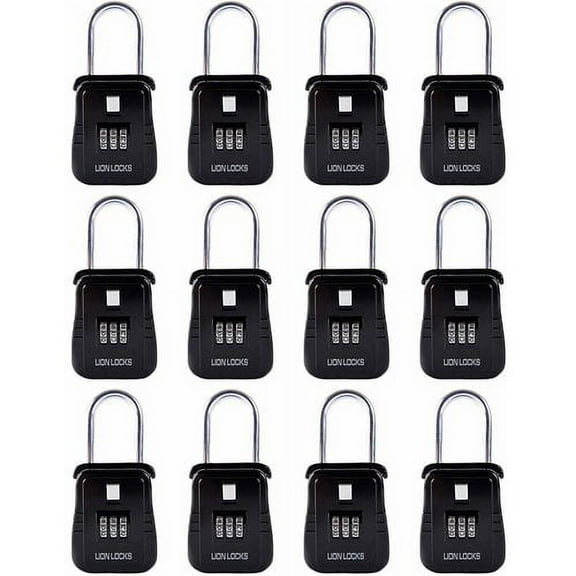 AfulaEnterprises Lion Alpha Key Combination Lock (Set of 12)