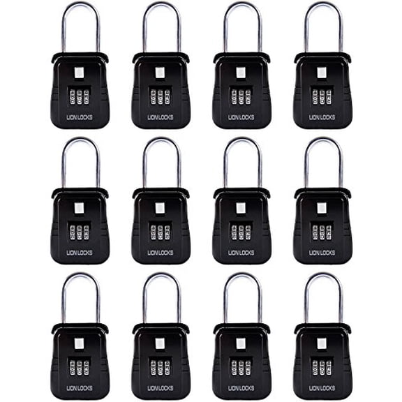 AfulaEnterprises Lion Alpha Key Combination Lock (Set of 12)