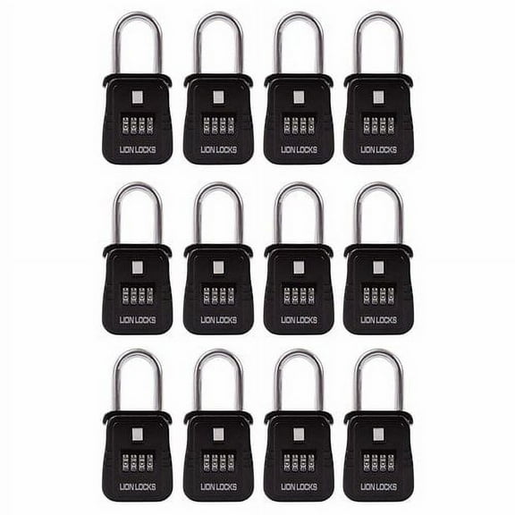 AfulaEnterprises Lion Combination Lock (Set of 12)