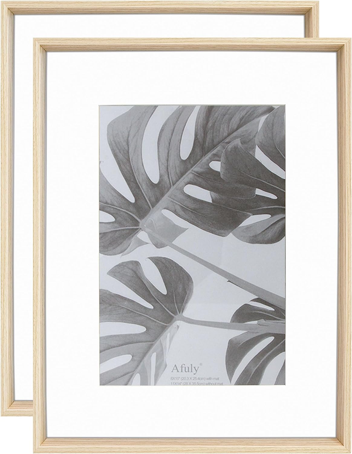 Mainstays 18x24 Basic Picture Frames, Black, Set of 2