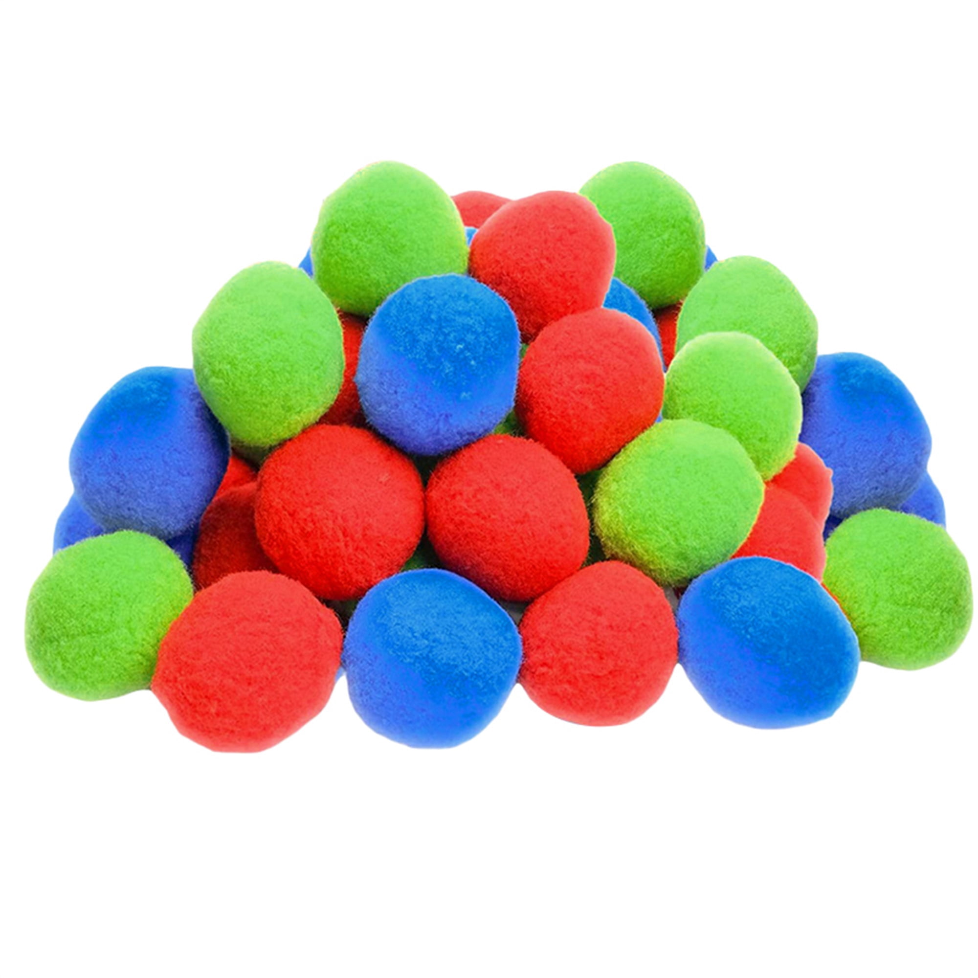 Afunbaby Water Bombs Balls,Reusable Water Balloons Cotton Splash Soaker Balls with Mesh Bag for Kids