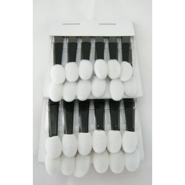 Afunyo 20 Pcs Disposable Eye Shadow Brush Makeup Applicator Sponges,Eyelashes