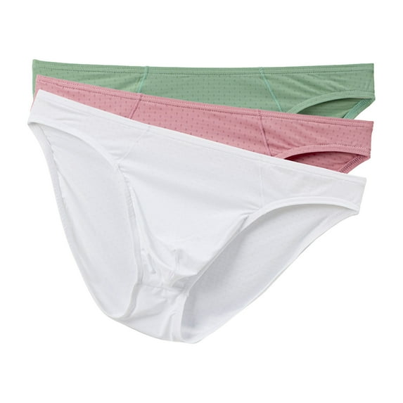 Afuyipoi 3 Pack Sports Underpants for Men,Elastic Waist Breathable Solid Active Underwear Multicolor M