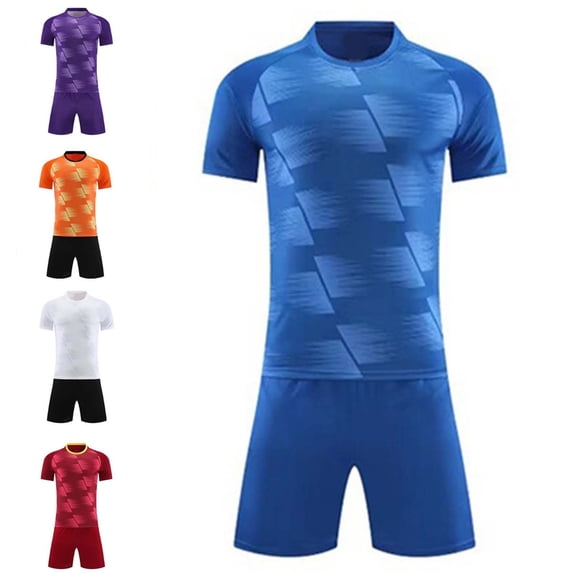 Afuyipoi Boys Girls 2-Piece Sporty Summer Outfit (4-15 Years) Gradient ...
