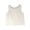 thumbnail image 1 of Afuyipoi Boys Ribbed Tank,Round Neck Brethable Summer Cotton Linen Basic Tees Beige 6-12 Monhs, 1 of 4