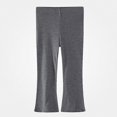 thumbnail image 1 of Afuyipoi Girls Flare Leggings Pants Fall Cotton Knit Gray 7, 1 of 5