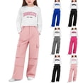 thumbnail image 1 of Afuyipoi Girls Outfit Sets Long Sleeve Letter Print Stylish Joggers Casual 2 Set Gray Size 12/13, 1 of 6