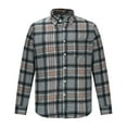 thumbnail image 1 of Afuyipoi Long Sleeve Oversized Button Up Shirt,Casual Collar Cotton Pockets Shirts for Men Work Multicolor XL, 1 of 5