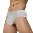 thumbnail image 1 of Afuyipoi Men Underpants Casual Sports,Lightweight Low Waist Quick Dry Activewear Briefs Gray XL, 1 of 4
