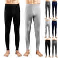 thumbnail image 1 of Afuyipoi Men's 2pc Thermal Pants, Fleece Lined Long Bottom Base Layer Cold Weather Gear Gray XL, 1 of 4