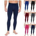 thumbnail image 1 of Afuyipoi Men's High Stretch Yoga Pants with Hip Lifting, Quick Dry Breathable Running Cycling Sports and Fitness Pants Navy Size L, 1 of 6