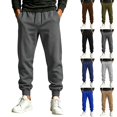 thumbnail image 1 of Afuyipoi Mens Athletic Sweatpants with Pockets Mesh Elastic Bottom Joggers for Men Loose Fit Gym Workout Running Casual Pants Dark Gray Size L, 1 of 9