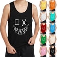 thumbnail image 1 of Afuyipoi Tank Tops for Boys 10-12,Summer Sleeveless Relaxed Fit Graphic Tee Black, 1 of 5
