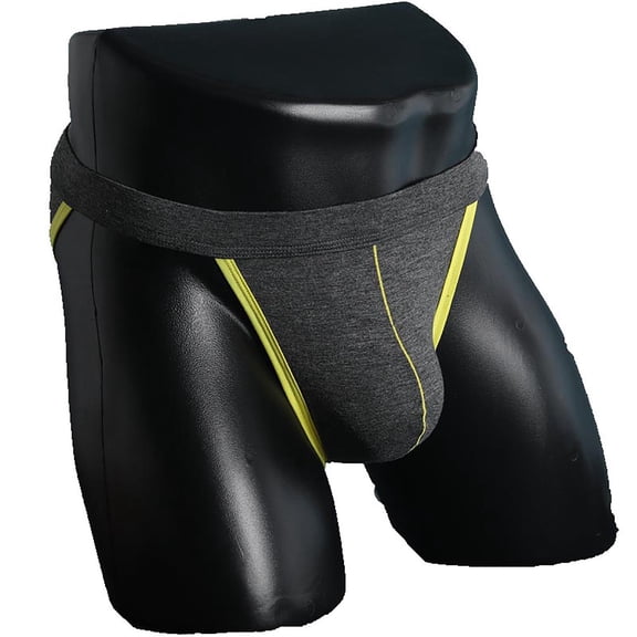 Afuyipoi Underpants for Men,Low Waist Breathable Quick Dry Activewear Briefs Dark Gray L