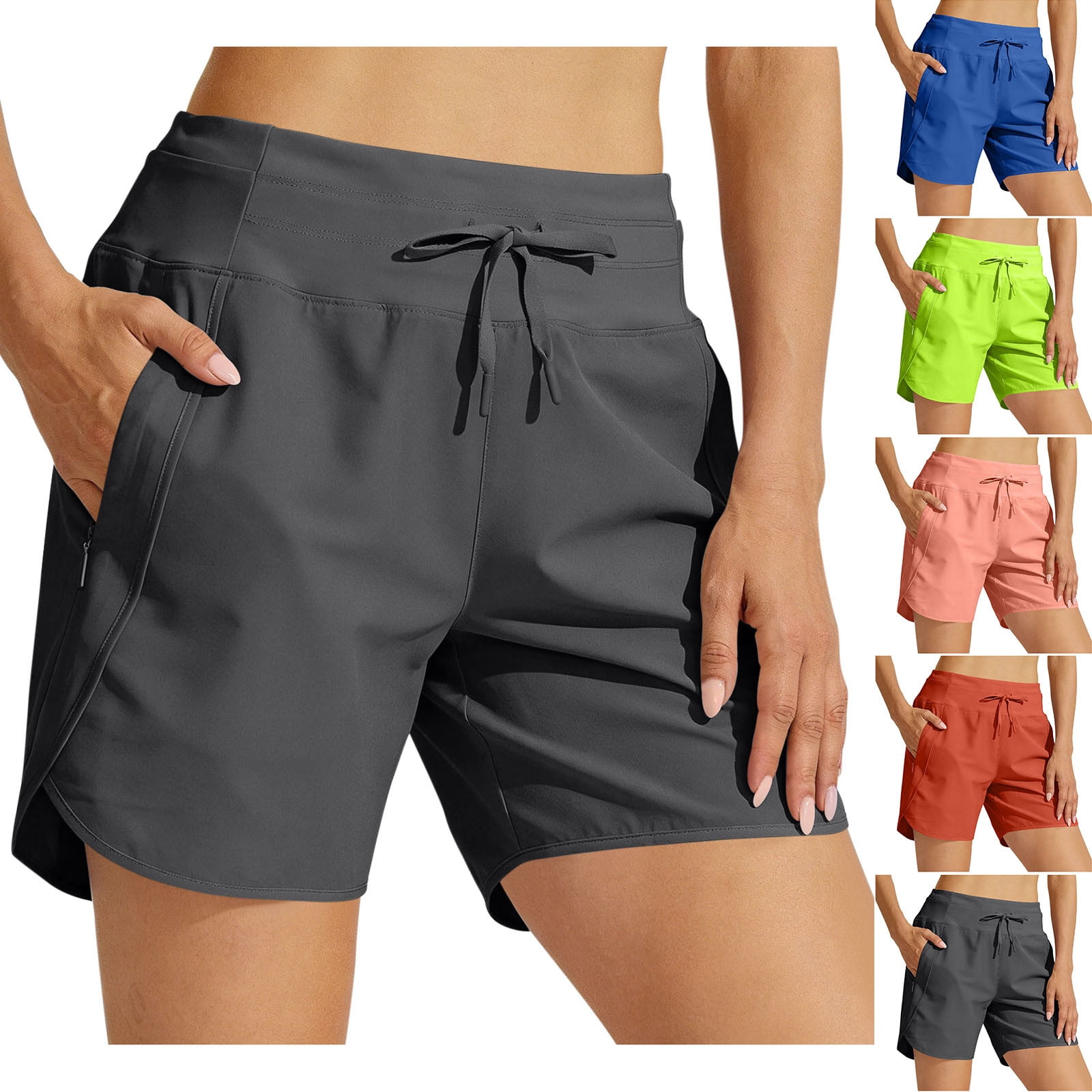 Damesshort Mckees Etna Loodgrijs