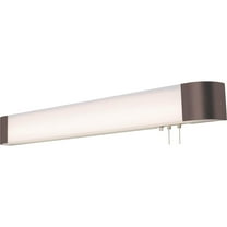 AFX Allen 4-feet ADA Oil-Rubbed Bronze LED Overbed Fixture, White Acrylic Shade