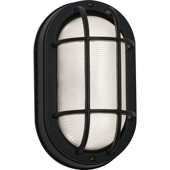 Afx Capw050804l30en Cape 1 Light 9" Tall Led Outdoor Wall Sconce - Black