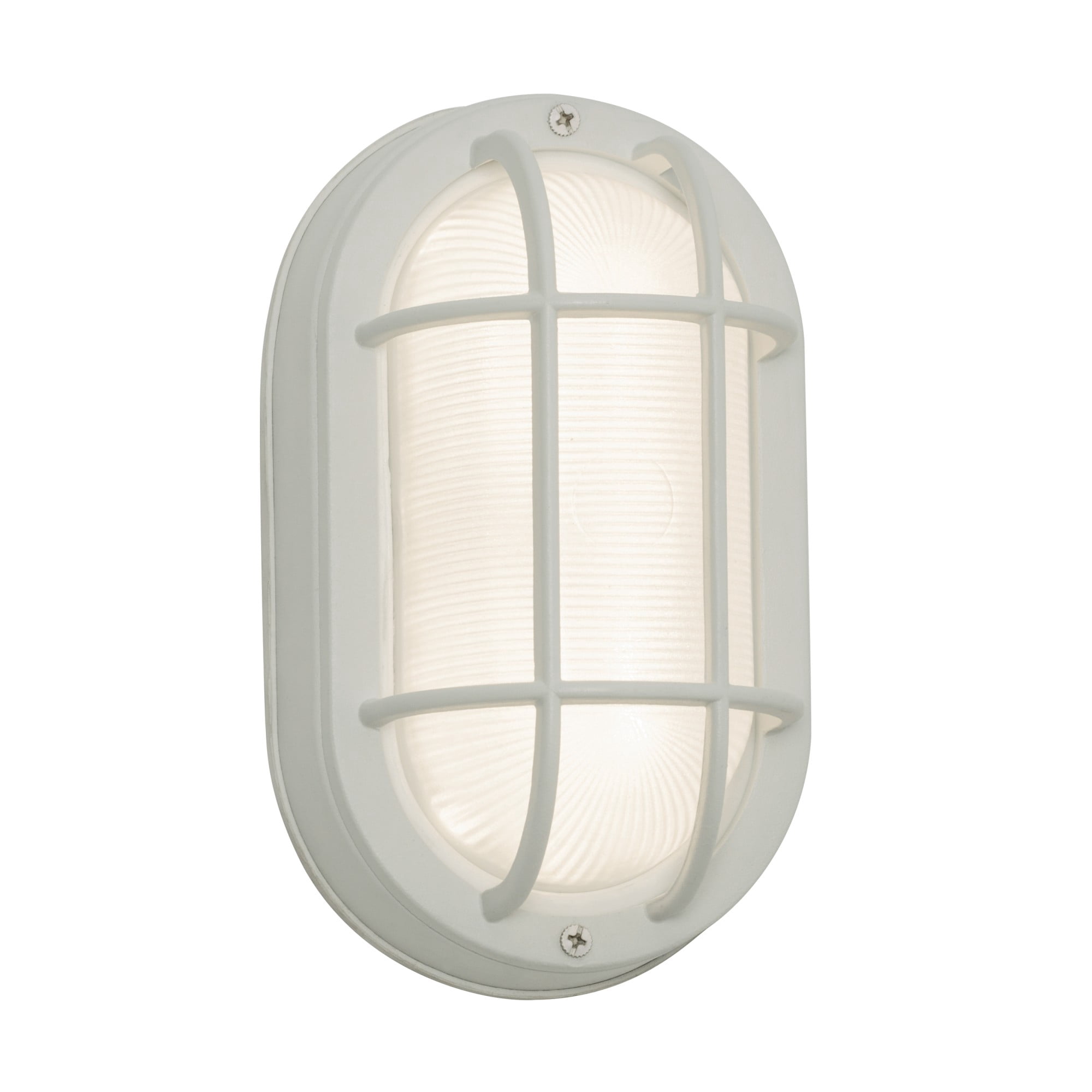 Afx CAPW050804L30ENWH Cape 1 Light 9" Tall Led Outdoor Wall Sconce - White