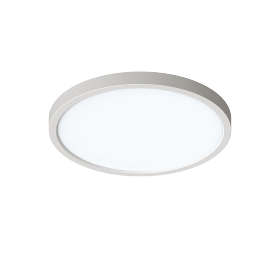 Afx EONF14LAJD1SN Eon 14" Wide Led Flush Mount Ceiling Fixture - Nickel