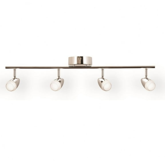 Afx Eva 4 Light LED Fixed Rail,Chrome EVAF0618L30D1PC