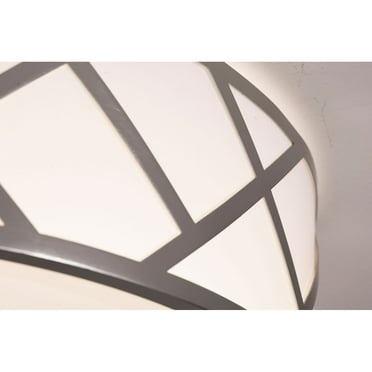 Afx Hvnf13lajud Haven 13" Wide Led Flush Mount Ceiling Fixture - Black