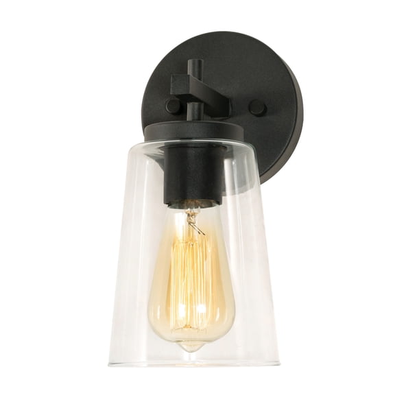 Afx JNNS0511MBBK Joanna 11" Tall Wall Sconce - Black