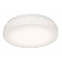 Afx LED Flush Mount,11" dia.,120V,White C2F11L5AJUDWH