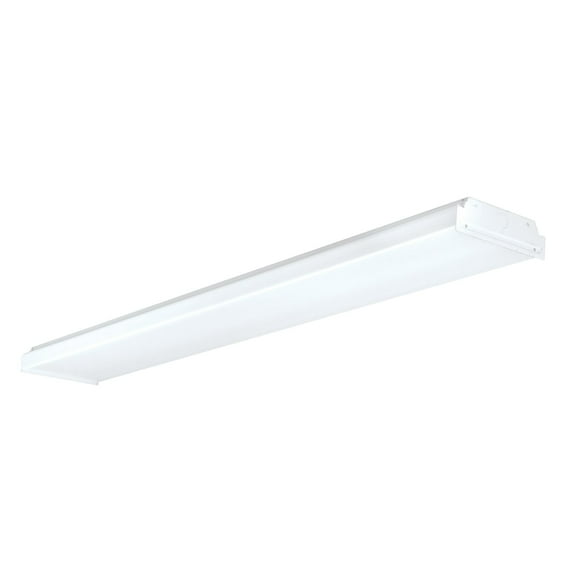 AFX Wrap 36W White LED Flush Mount with Frosted Clear Diffuser TRIAC/ELV Dimmer