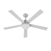 Afx MDXN525LACSNSL-WS Maddox 52" 5 Blade Indoor Led Ceiling Fan - Nickel