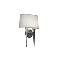 AFX  Montrose 2-light LED Wall Sconce Satin Nickel Nickel Satin