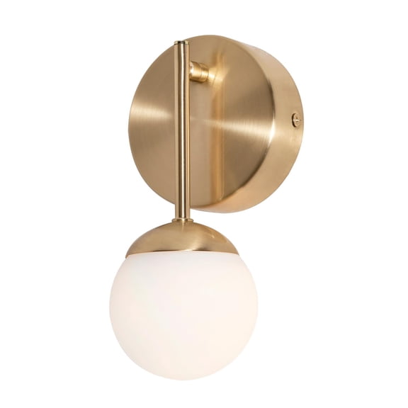 Afx PRLS0409L30D1SB Pearl 9" Tall Led Wall Sconce - Brass