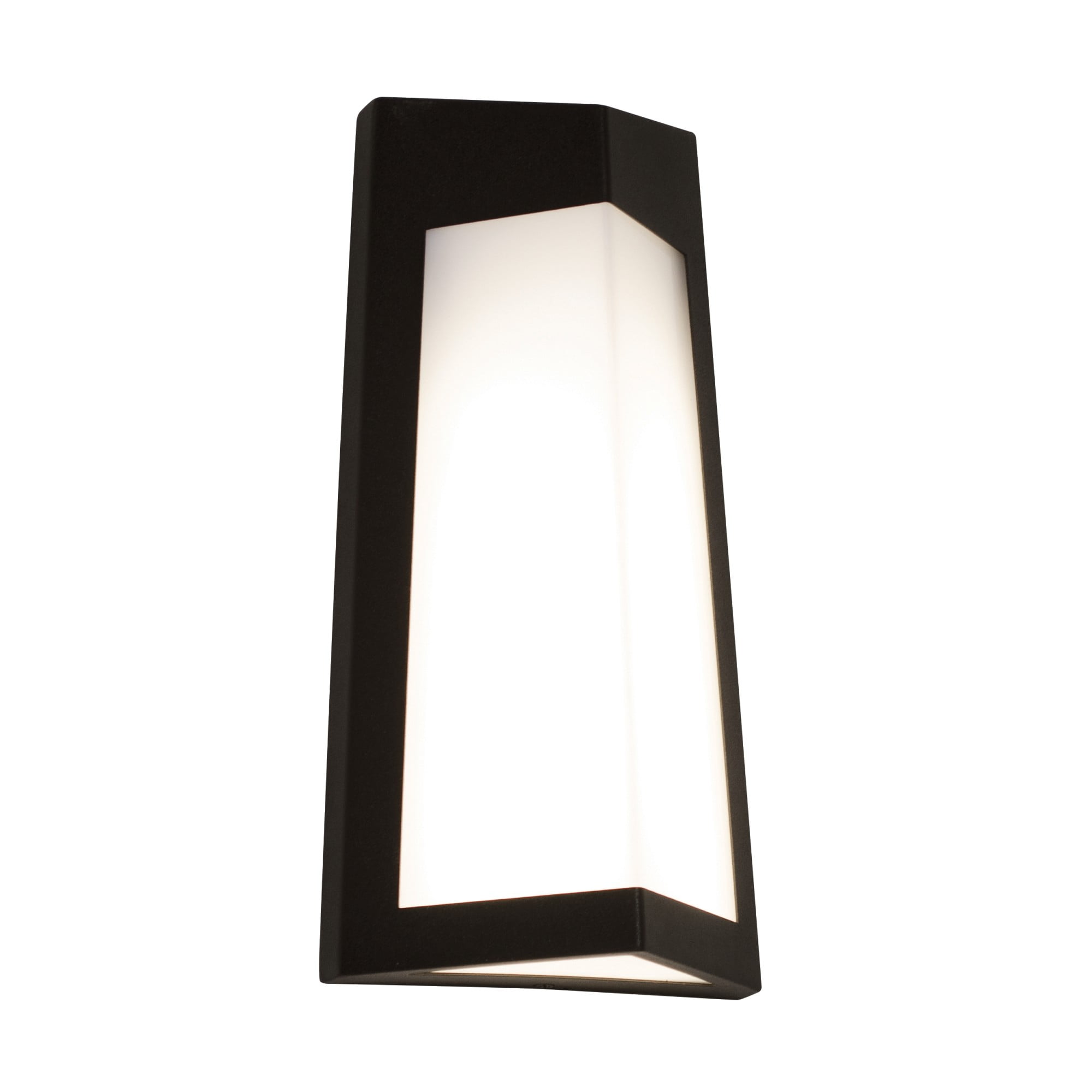 Pasadena 12" Bronze LED Outdoor Wall Sconce with Acrylic Shade